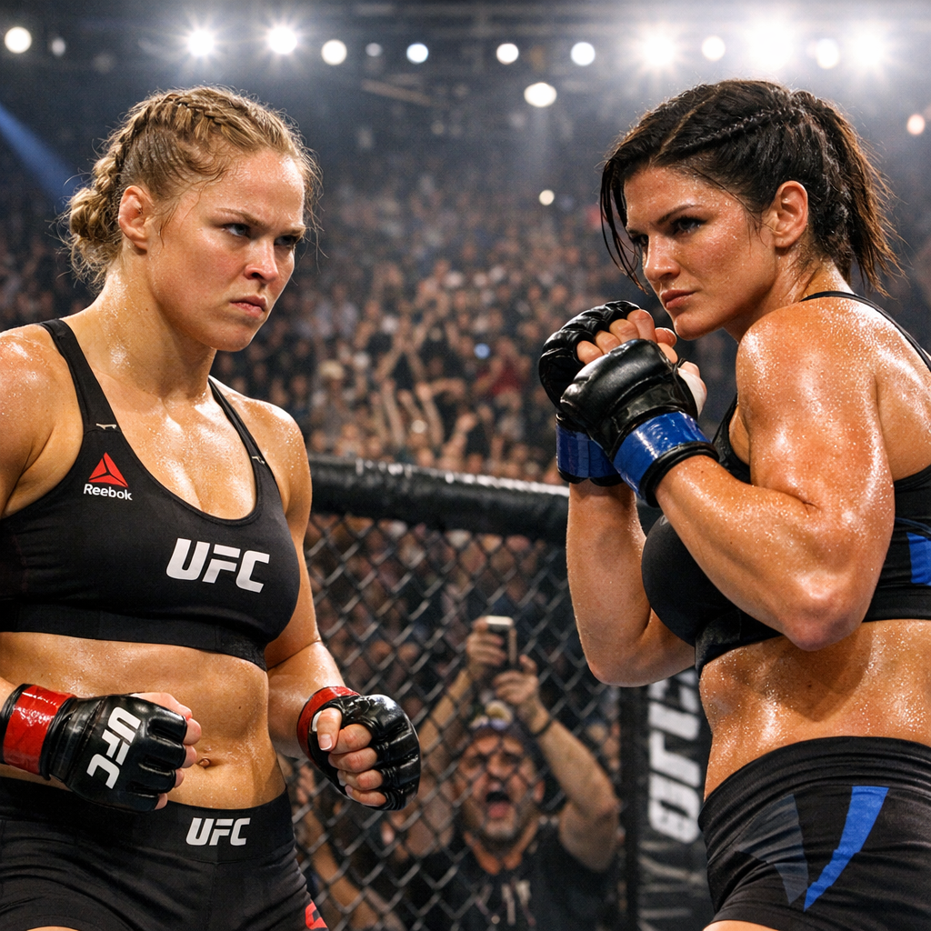 Ronda Rousey live stream fight with Gina Carano