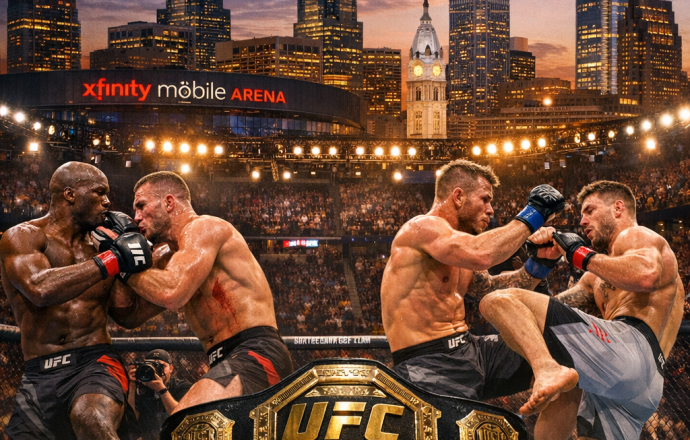 UFC 330 fighters competing in Philadelphia