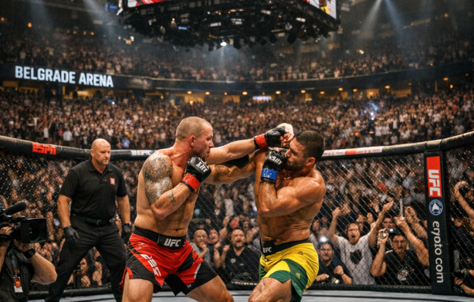 UFC Fight Night August 1, 2026 in Belgrade