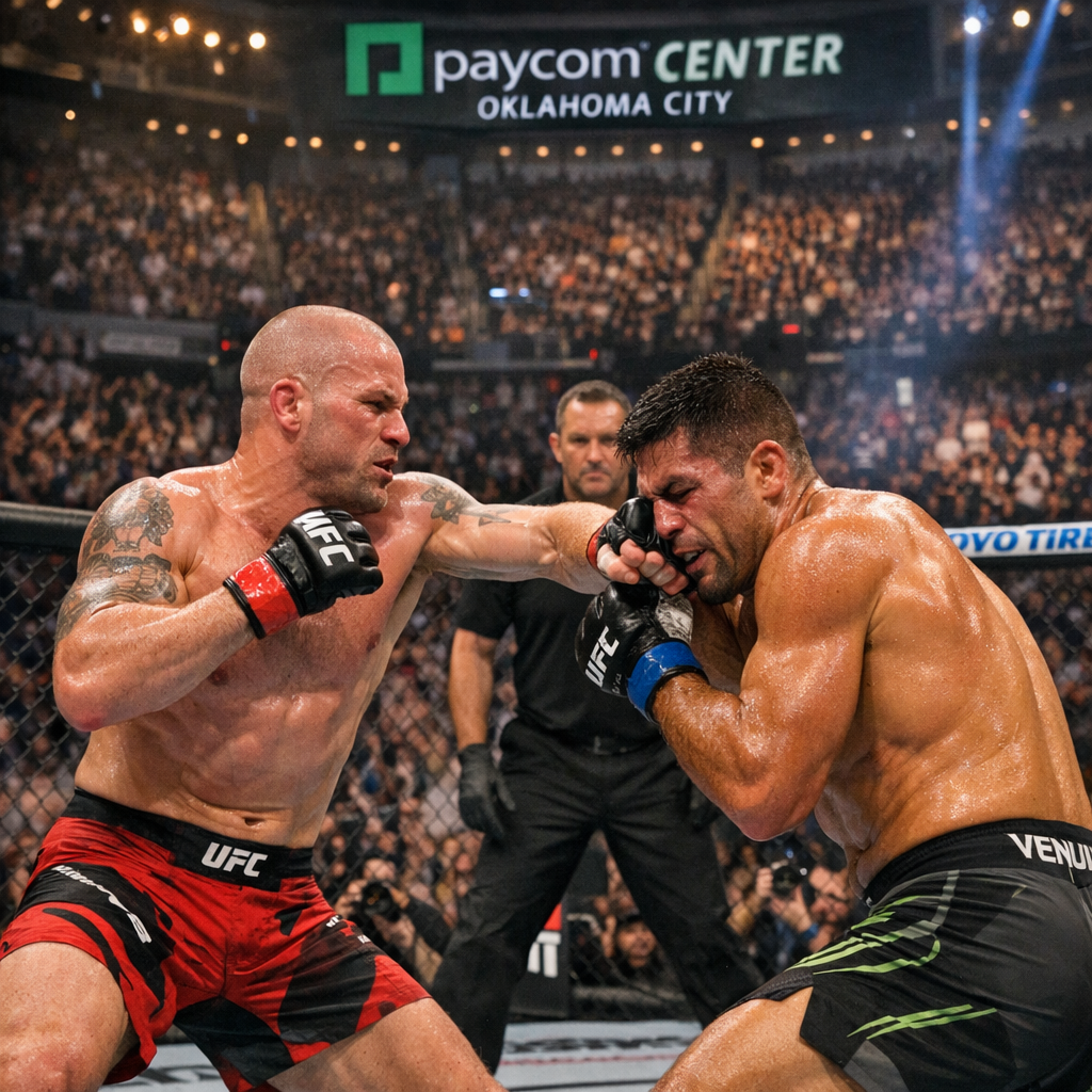 UFC Fight Night July 18, 2026 event at Paycom Center