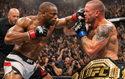 UFC fights this month - fighters in action