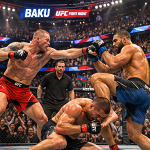 UFC Fight Night June 27, 2026 fighters in action