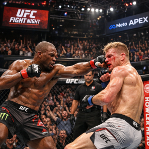 UFC Fight Night June 6, 2026 fighters in action