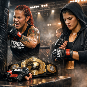 Cris Cyborg vs Ketlen Vieira training for their fight