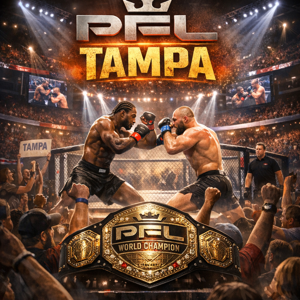 PFL Tampa event featuring Cris Cyborg and Ketlen Vieira